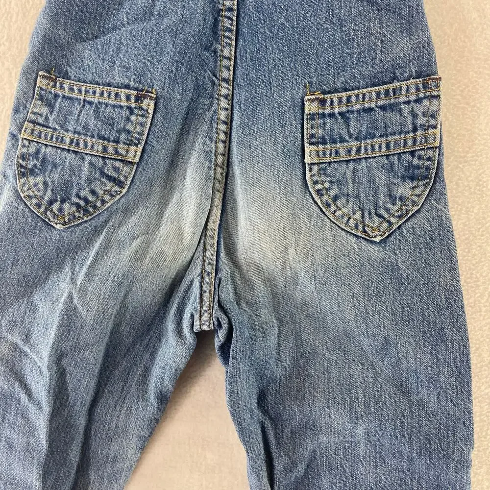 Vintage Kids Girls OshKosh Vestbak‎ Overalls Size 5